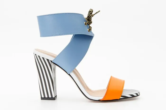Vinci Leather Sandals The Bloke Ankle Strap Multicolor Sandal 8211 Women