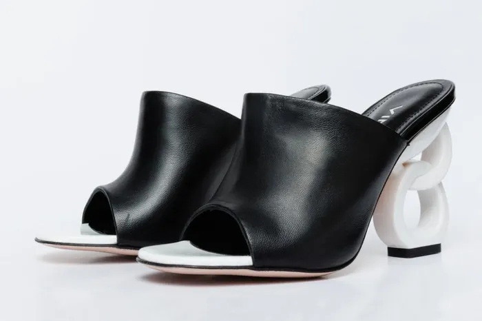 Vinci Leather Sandals The Cymmer Black Leather Sandal 8211 Women