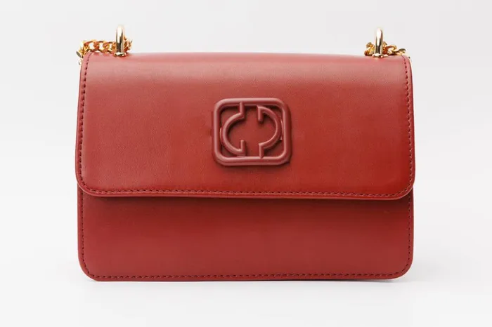 Vinci Leather Sandals The Maneadero Dark Red Leather Handbag 8211 Women