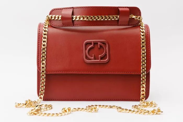 Vinci Leather Sandals The Maneadero Dark Red Leather Handbag 8211 Women