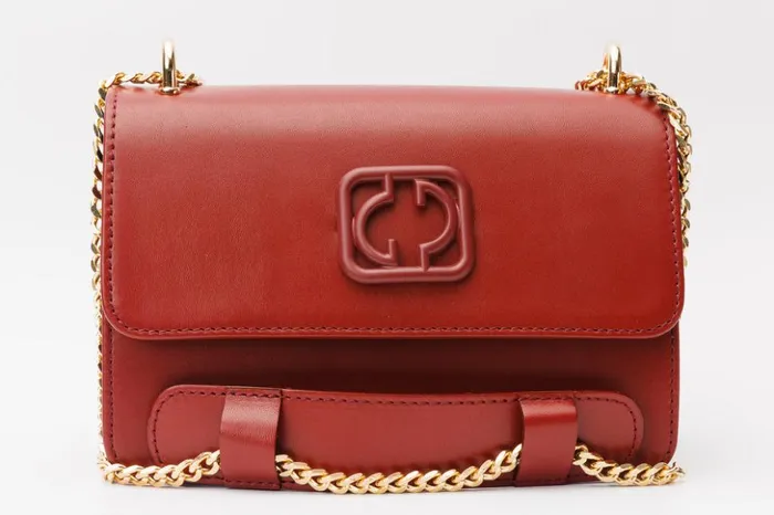 Vinci Leather Sandals The Maneadero Dark Red Leather Handbag 8211 Women