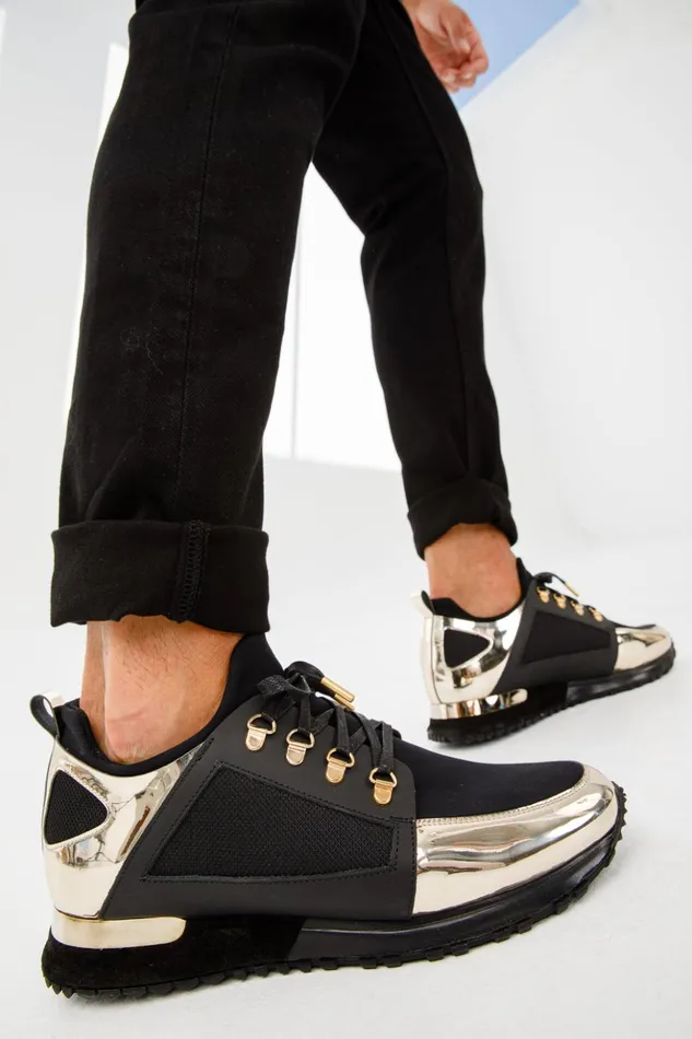 Vinci Leather Sneakers The Emir Gold Leather Sneaker Limited Edition 8211 Men