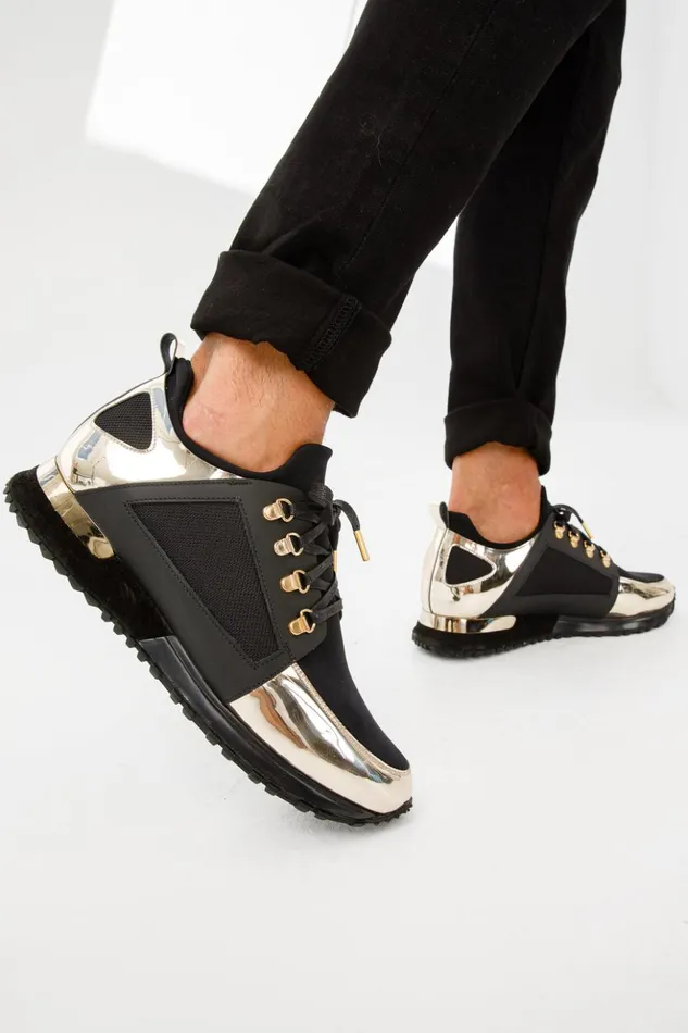 Vinci Leather Sneakers The Emir Gold Leather Sneaker Limited Edition 8211 Men