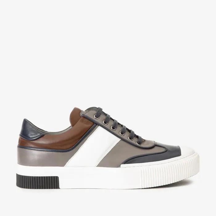 Vinci Leather Sneakers The Rom Multicolor Leather Sneaker 8211 Men