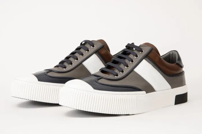 Vinci Leather Sneakers The Rom Multicolor Leather Sneaker 8211 Men
