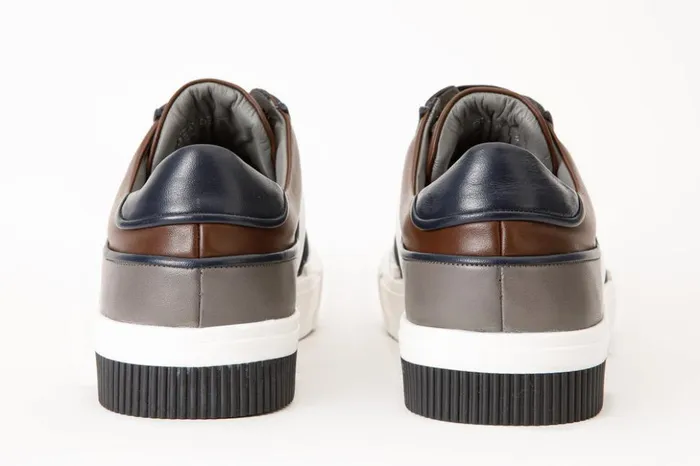 Vinci Leather Sneakers The Rom Multicolor Leather Sneaker 8211 Men