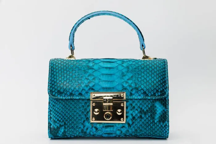 Vinci Leather Women Bags The Queen Turquoise Leather Handbag 8211 Women