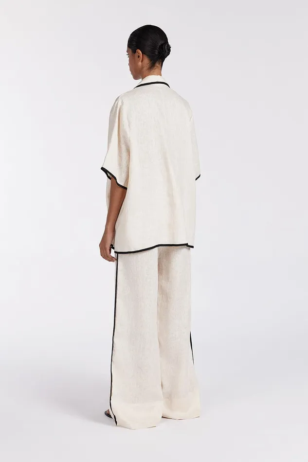 VON CREAM LINEN PANT Women DISSH Pants