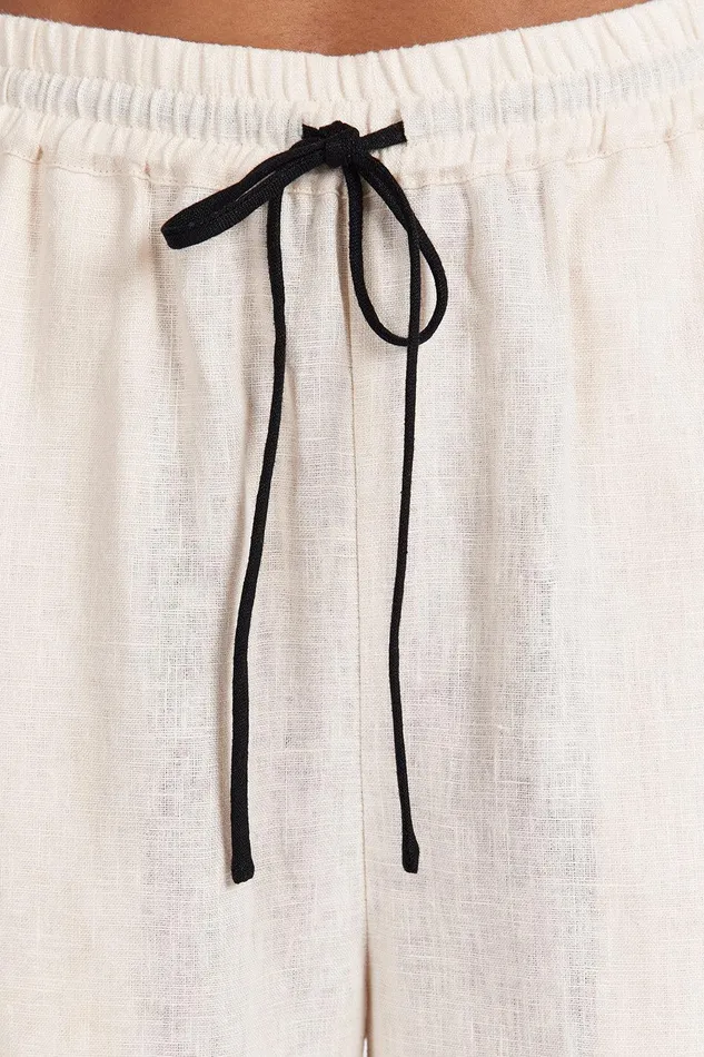 VON CREAM LINEN PANT Women DISSH Pants
