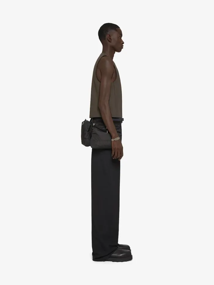 Waistcoat In Wool Military Green Men Givenchy Coats and Jackets