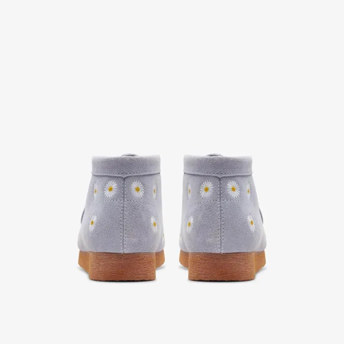 Wallabee Boot Older Cloud Grey Kids Clarks Originals