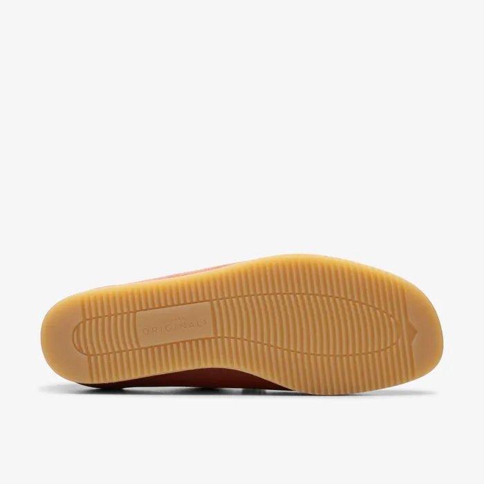 Wallacraft Bee Terracotta Suede Women Clarks Platforms