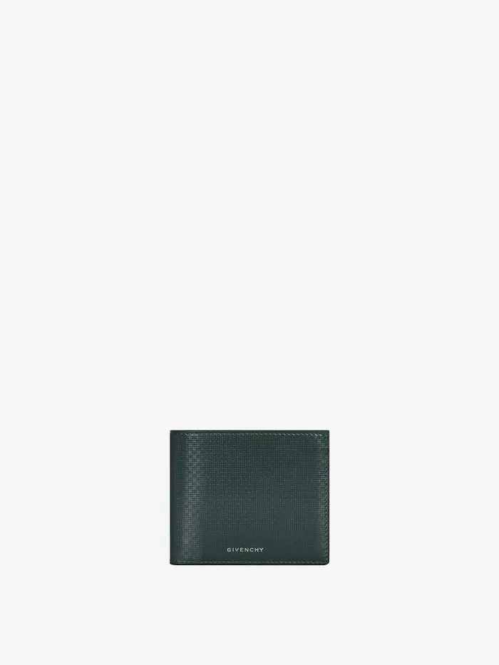 Wallet In Classic 4g Leather Dark Green Men Givenchy Wallets and Card Holders