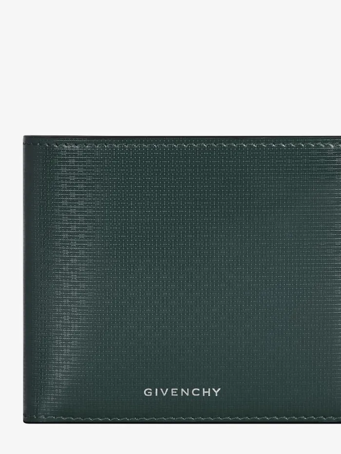 Wallet In Classic 4g Leather Dark Green Men Givenchy Wallets and Card Holders