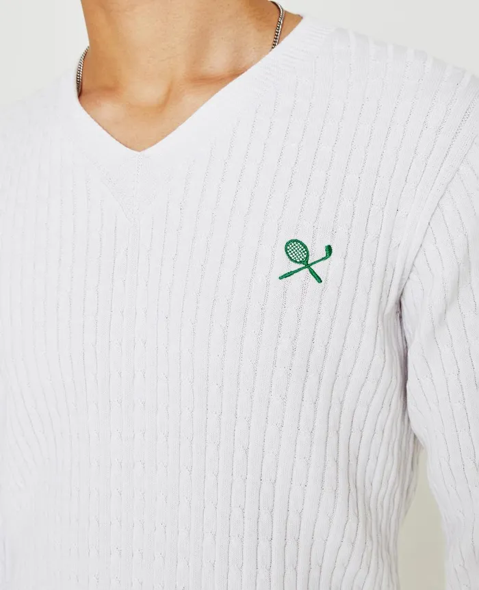 Weddington Varsity Sweater Eb Racket Club Emblem Match Wh Men AG Jeans Sweatshirts Weddington Varsity Sweater Eb Racket Club Emblem Match Wh Men AG Jeans Sweatshirts