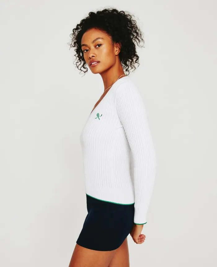 Weddington Varsity Sweater Eb Racket Club Emblem Match Wh Women AG Jeans Sweatshirts Weddington Varsity Sweater Eb Racket Club Emblem Match Wh Women AG Jeans Sweatshirts