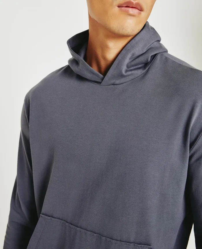 Wesley Hoodie Slate Sky Men AG Jeans Sweatshirts