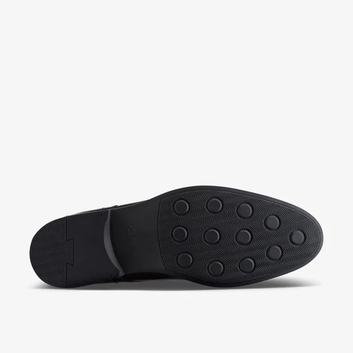 Whiddon Mid Black Men Clarks Dress Shoes