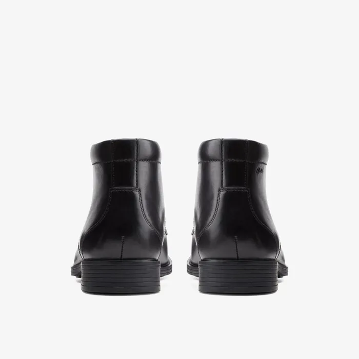 Whiddon Mid Black Men Clarks Dress Shoes