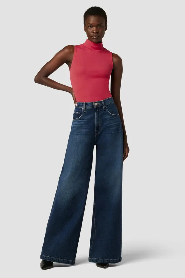 Wide Leg Women Hudson Jeans James HighRise Wide Leg Jean Naval Wide Leg Women Hudson Jeans James HighRise Wide Leg Jean Naval
