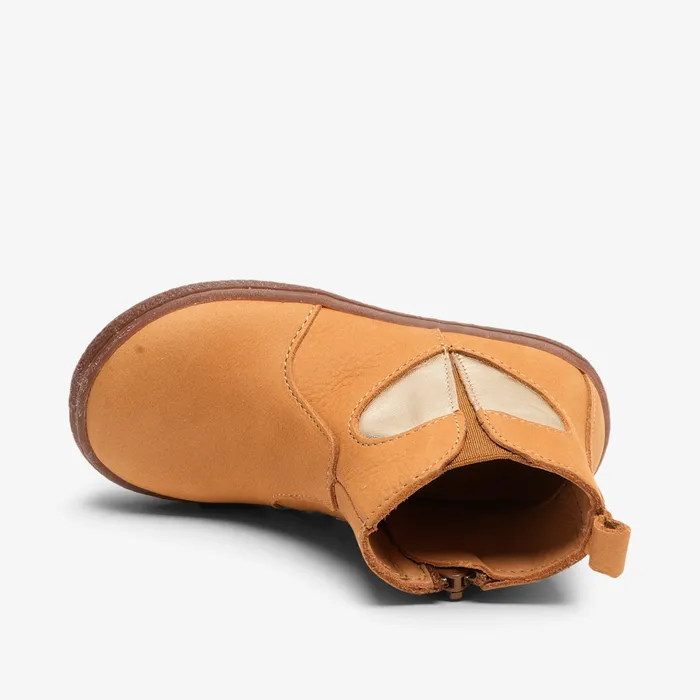 Winter boots emilie cognac Brown bisgaardshoes KIDS
