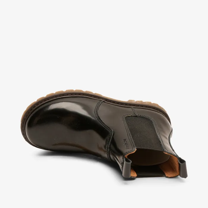 Winter boots neel black polido Black 8211 bisgaardshoes KIDS