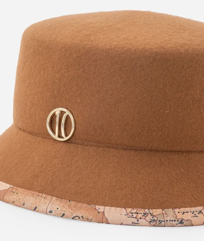 Woman Hats Alviero Martini Felt Cloche Light Taupe