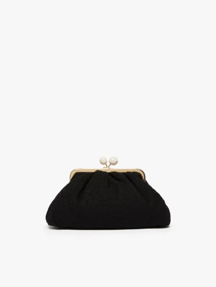 Woman Hommage La France Pasticcino Bag In Lace Black Maxmara Weekend Bag Woman Hommage La France Pasticcino Bag In Lace Black Maxmara Weekend Bag