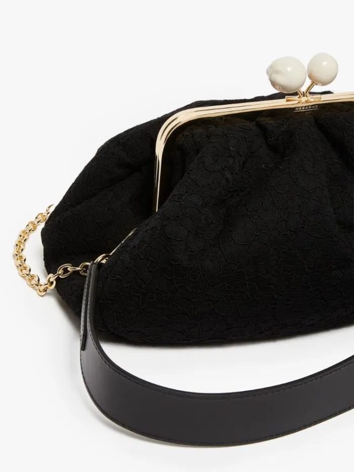 Woman Hommage La France Pasticcino Bag In Lace Black Maxmara Weekend Bag Woman Hommage La France Pasticcino Bag In Lace Black Maxmara Weekend Bag