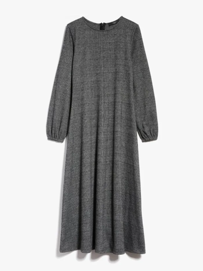 Woman Jacquard Jersey Dress Black Maxmara Dresses Woman Jacquard Jersey Dress Black Maxmara Dresses
