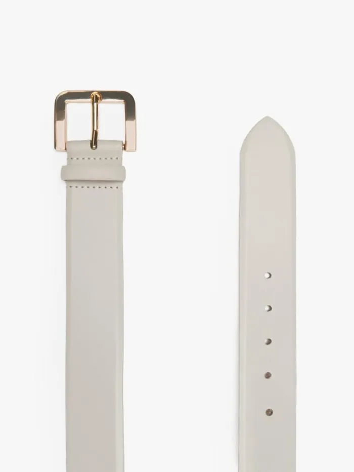 Woman Leather Belt Sand Maxmara Belts