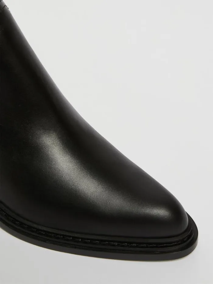 Woman Low Chelsea Boots Black Maxmara Ankle Boots And Boots Woman Low Chelsea Boots Black Maxmara Ankle Boots And Boots
