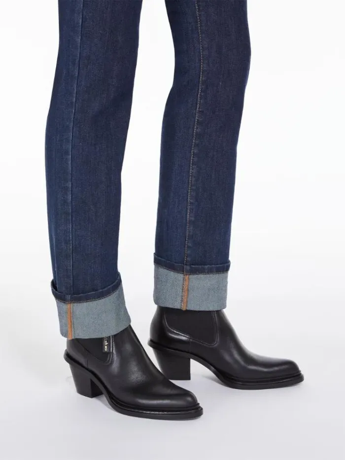 Woman Low Chelsea Boots Black Maxmara Ankle Boots And Boots Woman Low Chelsea Boots Black Maxmara Ankle Boots And Boots