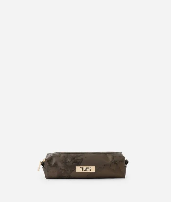Woman Pouches and Toiletry Bags Alviero Martini Pencil Case Coffee