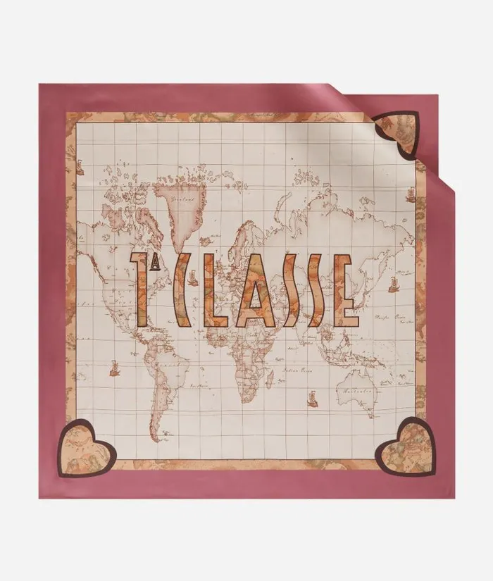 Woman Scarves and Shawls Alviero Martini Geo Heart Foulard 9021590 Blush Pink Woman Scarves and Shawls Alviero Martini Geo Heart Foulard 9021590 Blush Pink
