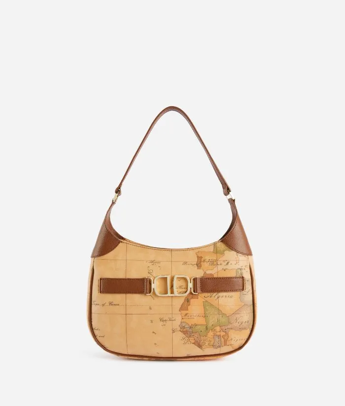 Woman Shoulder Bags Alviero Martini 3d Geo Shoulder Bag Chestnut