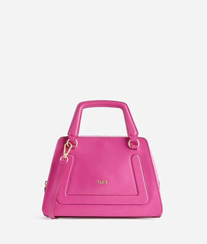Woman Top Handle Bags Alviero Martini Future Bag Handbag With Crossbody Strap Magenta Woman Top Handle Bags Alviero Martini Future Bag Handbag With Crossbody Strap Magenta
