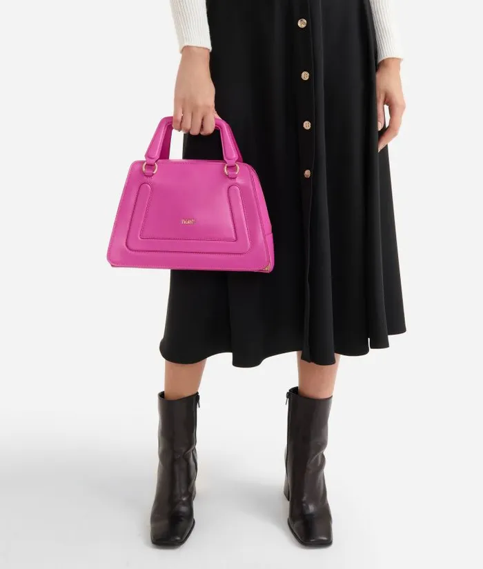 Woman Top Handle Bags Alviero Martini Future Bag Handbag With Crossbody Strap Magenta