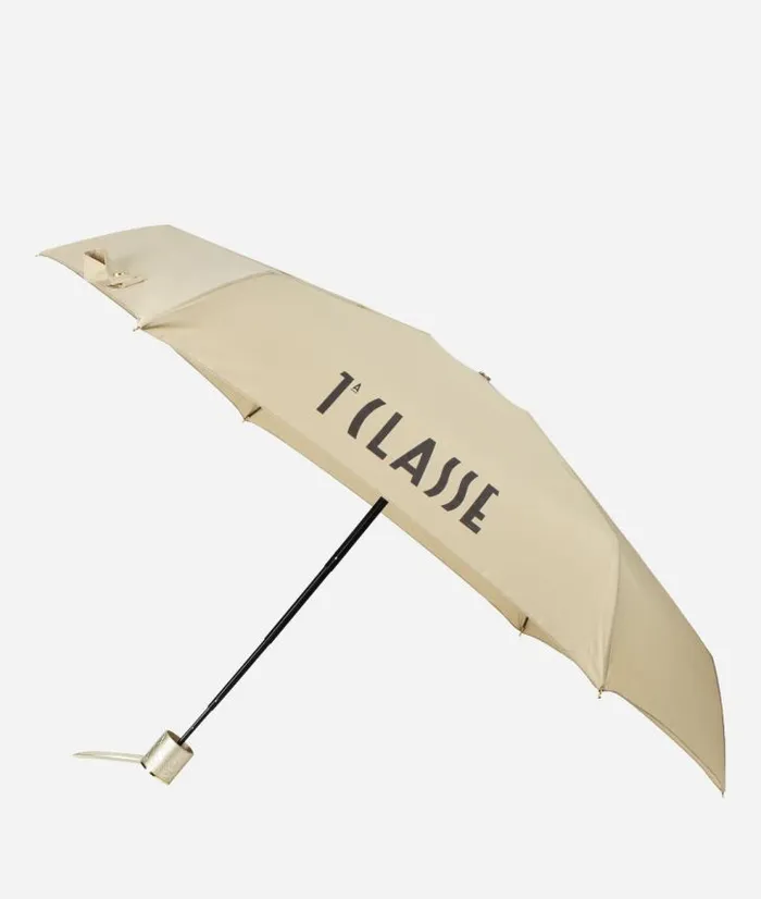 Woman Umbrellas Alviero Martini 1 Classe Supermini Logo Umbrella Sand
