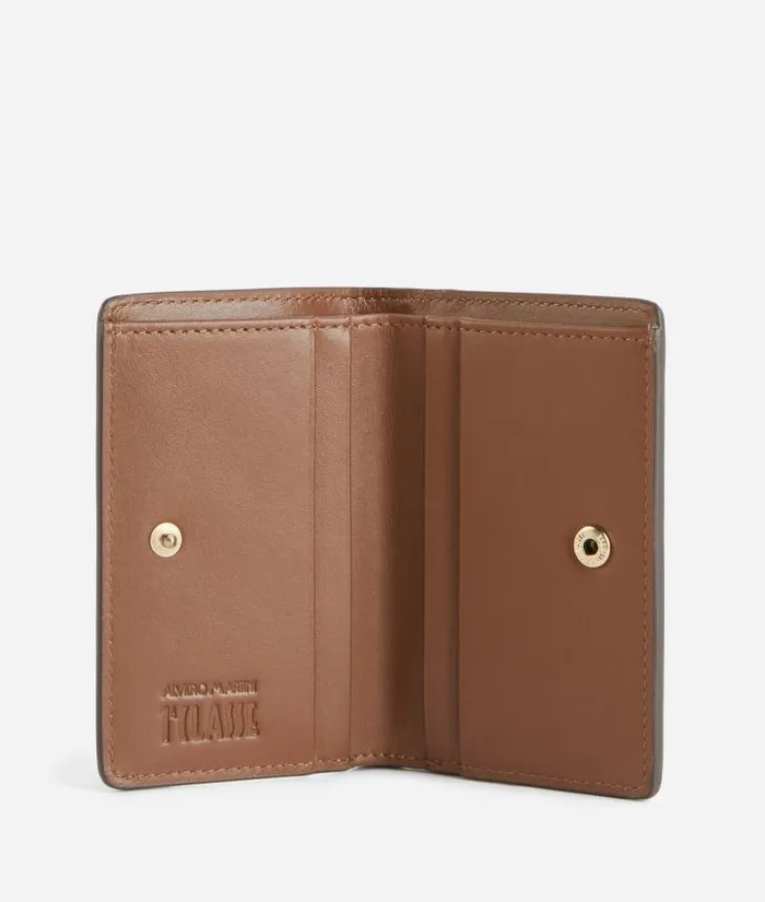 Woman Wallets Alviero Martini Future Bag Supermini Bifold Wallet Geo Classic