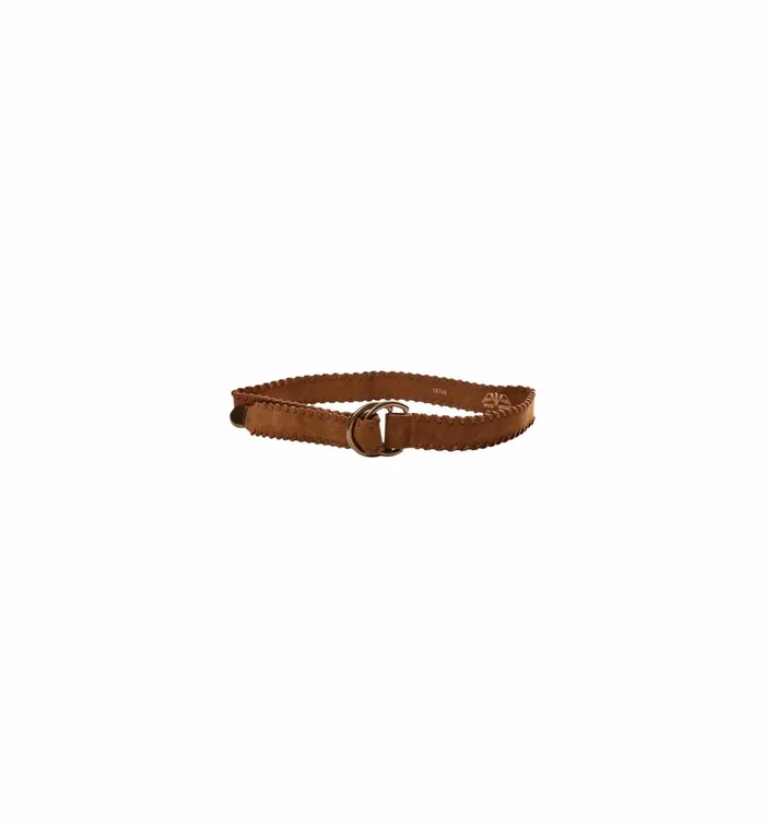 Women Accessories MOS MOSH MMBraided Suede Belt Cognac