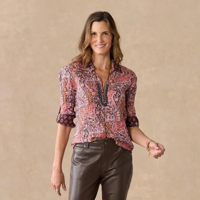 Women Aitana Shirt Multi Sundance Catalog Tops Women Aitana Shirt Multi Sundance Catalog Tops