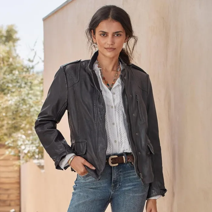 Women Angela Leather Jacket Light Brown Sundance Catalog Jackets and Coats Women Angela Leather Jacket Light Brown Sundance Catalog Jackets and Coats