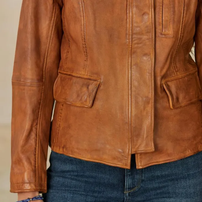 Women Angela Leather Jacket Light Brown Sundance Catalog Jackets and Coats Women Angela Leather Jacket Light Brown Sundance Catalog Jackets and Coats