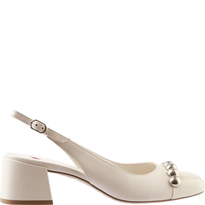 Women Ashley Slingpumps Creme HGL Slingpumps
