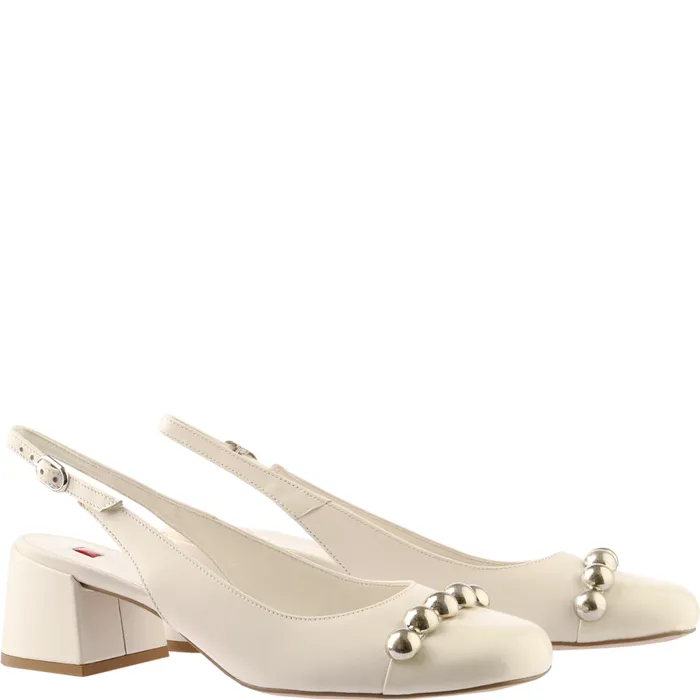 Women Ashley Slingpumps Creme HGL Slingpumps