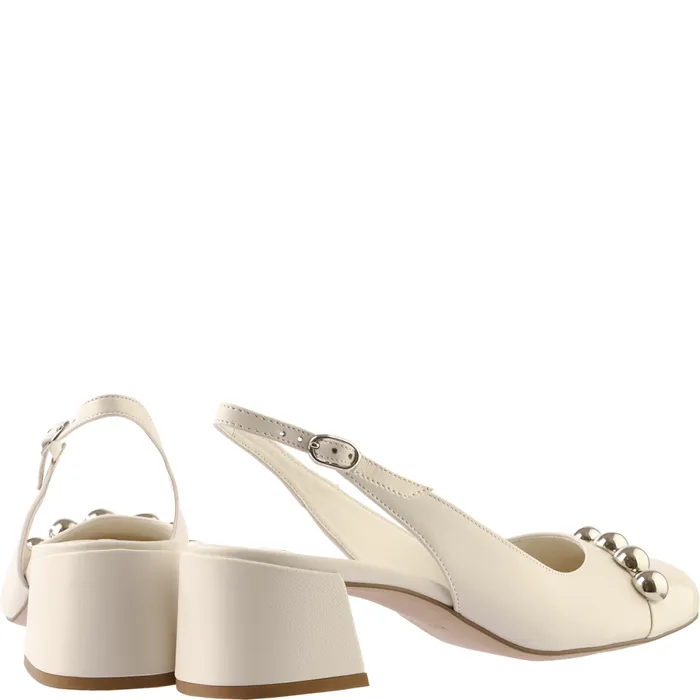 Women Ashley Slingpumps Creme HGL Slingpumps