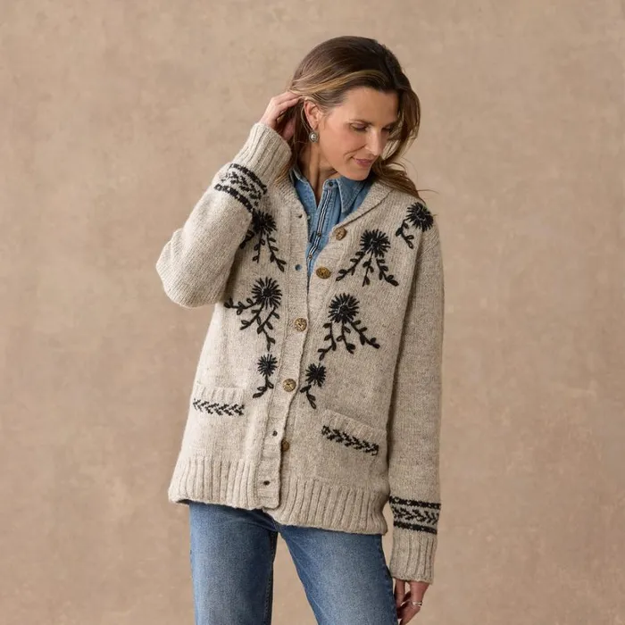 Women Astrid Cardigan Light Natural Sundance Catalog Sweaters Women Astrid Cardigan Light Natural Sundance Catalog Sweaters