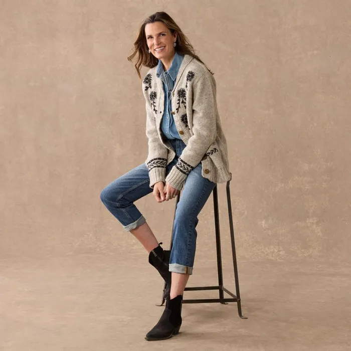 Women Astrid Cardigan Light Natural Sundance Catalog Sweaters Women Astrid Cardigan Light Natural Sundance Catalog Sweaters