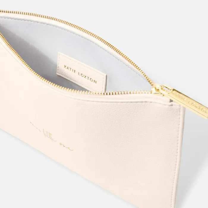 Women Baby Changing Bags and Pouches Katie Loxton Baby Perfect Pouch 8211 Hello Little One 8211 Eggshell